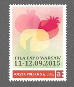 S1. Znaczek. FILA EXPO WARSAW 11-12.09.2015.