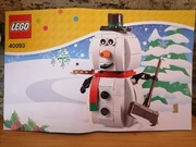 Lego 40093 Bałwanek