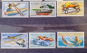 Znaczki Polska -  Modelarstwo Brodowski z 1981 roku  komplet
