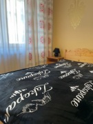 Koc z wełny owczej Merino i polaru (155x200cm)