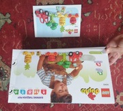 Lego Duplo zestaw traktor warzywa owoce przyczepy