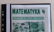 Matematyka z plusem 4 sprawdziany klasówki