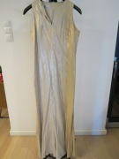 Piękna złota suknia wieczorowa JB Collection rozmiar 38