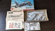 Model samolotu MiG-17PF -  skala 1:72 - producent KP- Vintage 