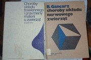 B. Gancarz. Choroby ukladu trawiennego i układu nerwowego. Zestaw 2 książek