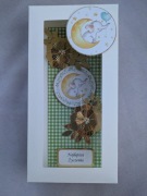 Pamiątka z okazji chrztu lub kartka urodzinowa 