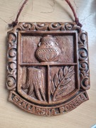 Szklarska Poręba Plakieta Ścienna Herb PRL Milicz