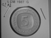 WLa-2 Niemcy 1 moneta do wyboru 5 marek 1987 DFG