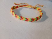 Kolorowa bransoletka z muliny