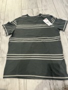 T-shirt szary koszulka paski Sinsay MEN XL