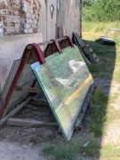 Szkło hartowane - 2 drzwi + 3 szyby - NOWE