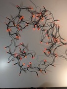 Lampki choinkowe Bulinex 100 czerwonych światełek, 5 m