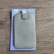 Uniwersalne eleganckie złote etui pokrowiec futerał case 