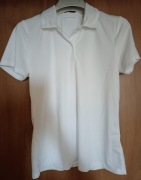 LEKKA KOSZULKA TYPU POLO BIAŁA ARTENGO