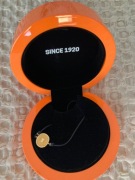 TOUS bransoletka Oursin z 18 karatowego złota  i nylonu Nowa !! 