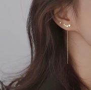 Nowe kolczyki przeciągane stal chirurgiczna 