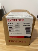 Koelner kołki rozporowe SM 6X80 mm