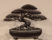 Ozdoba | Drzewko Bonsai | dekoracja do powieszenia na ścianie