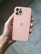NOWE silikonowe etui/case/obudowa do iPhone 12 PRO - pudrowy róż