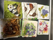 Serwetki do decoupage  33x33 65 szt nr 22