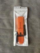 Anbest silikonowy pasek 26mm Quickfit do Garmin Fenix/Epix pomarańczowy