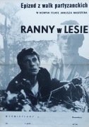 PLAKAT - RANNY W LESIE - 1964 - DEBIUT DANIELA OLBRYCHSKIEGO