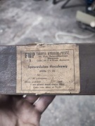 Sprawdzian tłoczkowy do otworów FWP Fi 36