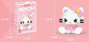 Klocki Hello Kitty Figurka Kotek Duży Box 382 el.