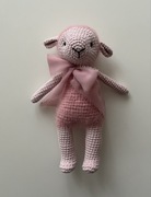 Owieczka zrobiona na szydełku, lamb handmade