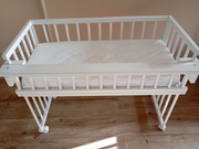 Łóżeczko dostawka wraz z materacem