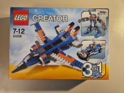 LEGO 31008 Creator Zdobywcy przestworzy 3w1 Myśliwiec, Robot, Autko