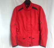 Kurtka damska Motocyklowa czerwona r. M/L tekstylna NOWA