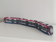 Model kartonowy zabawka tramwaj Newag Nevelo 126N krakowiak MPK Kraków