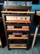 Stolik antywibracyjny HiFi, szafka audio, Loft 