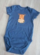 Body chłopięce ,,Fox & Bunny '' na 86 cm