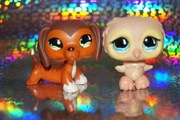 Littlest Pet Shop LPS #675 jamnik Savannah #674 sowa oryginał pop