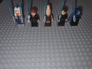 LEGO Star Wars – Ahsoka + Anakin + Jedi – 5 figurek + miecze świetlne