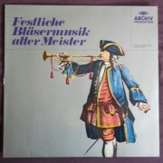 Świąteczna muzyka dęta dawnych mistrzów, winyl 1971 r.