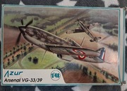 Arsenał VG-33/39 1/48 Azur
