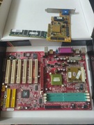 Stara płyta +grafika+ram