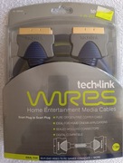 Kabel połączniowy scart (TECHLINK WIRES), 1.5 m