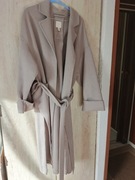 Płaszcz wełniany damski długi H&M rozm. M (ale większy).