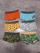 6 par bokserki chłopięce coccodrillo r. 104-110