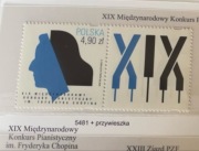FI - 5481 ** XIX KONKURS im FRYDERYKA CHOPINA