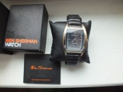 zegarek na rękę BEN SHERMAN metal, średnica 4cm pasek 24cm NOWY opis