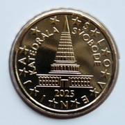 SŁOWENIA 2025 10 CENTÓW UNC !!!!!!!!!!