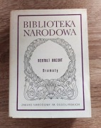 Bertolt Brecht - Dramaty | Biblioteka Narodowa Ossolineum / TWARDA Oprawa