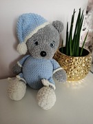 Pluszaki Miś włóczka Himalaya baby Handmade