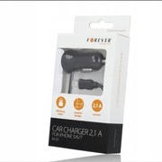 FOREVER Ładowarka Samochodowa Apple Lightning 2,1A IPhone