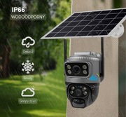 Kamera Solarna 4G na kartę SIM 8MP Obrotowa IP66